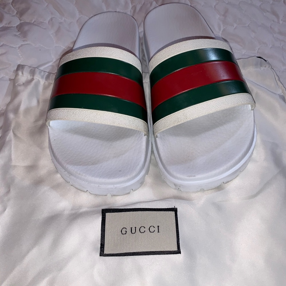 Gucci slides size 9 men’s